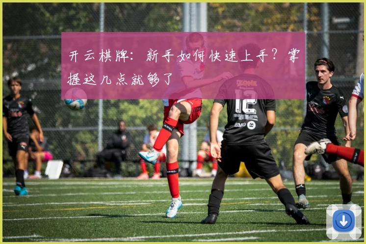 开云棋牌:新手如何快速上手?掌握这几点就够了